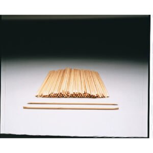 Techni-Pro 758PR002EA - Non-Resin Wood Orange Sticks, Double Bevel Ends, 7" Length, Each