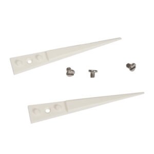 Techni-Pro 758TW0071 - 1.8" Ceramic Tweezer Tips, Style 71, Zirconia Tips for 71MZ.SA, Beveled
