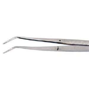 Techni-Pro 758TW016 - Economy Tweezers, Angular Filament Holder, 6" OAL