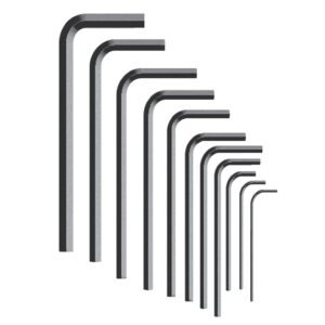 Techni-Pro 79-050 - Inch Hex Key Set, 10-Piece