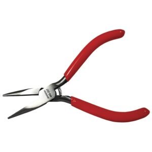 Techni-Pro 445-357 - 95141 Serrated Miniature Chain Nose Pliers, 4 7/8" Long