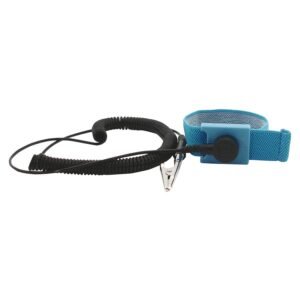Techni-Pro 758ST096 - Wrist Strap, Adjustable, 12 ft Cord (Blue)