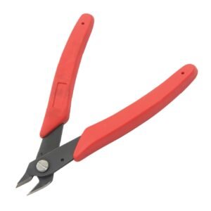 Techni-Pro CUT-501 - Cutter, Diagonal, Round, 4.5" OAL, Shear, Molded Handle, Stainless Steel