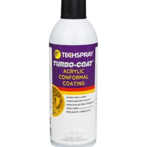 Techspray 2108-12S - Turbo-Coat Acrylic Conformal Coating, 12 oz Aerosol