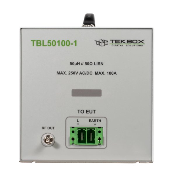 TekBox_TBL50100-1_-_50UH_Line_Impedance_Stabilization_Network_LISN_Front_View