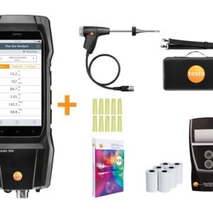 Testo 300 - Residential / Commercial Combustion Analyzer with Printer (0564 3002 83)