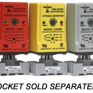 Time Mark 258B 3-Phase Monitor, 3PH,208/240V