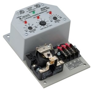 Time Mark 2500-480 - 3-Phase Monitor, 480VAC, 336-456V, 50/60Hz, Auto Reset