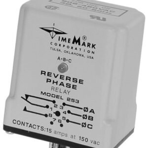Time Mark 253 Reverse Phase Relay, 3PH,208-480V