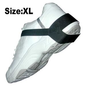 Transforming Technologies HG1360XL - Heel Grounder, Stretch Hook & Loop Strap, XL (Black)