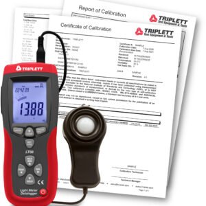 Triplett LT68-NIST - Light Meter/Datalogger with Certificate of Traceability to NIST
