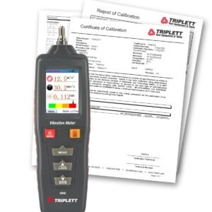 Triplett VB40-NIST - Vibration Meter with Certificate of Traceability to NIST
