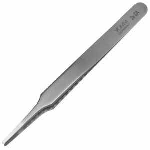 Tronex 2A-SA - Precision Stainless Steel Tweezers, Slight Taper Blunt Style 2A SA