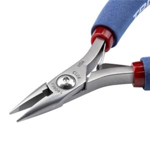 Tronex P713 - Pliers, Chain Nose, Short Smooth Jaw, Long Handle, Carbon Steel