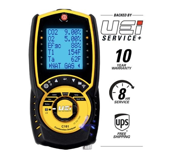 UEi_C161OIL_-_Residential_Combustion_Analyzer