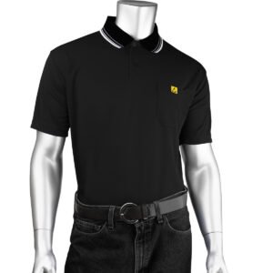 Uniform Technology Short Sleeve ESD Polo Shirt, XS - 5XL