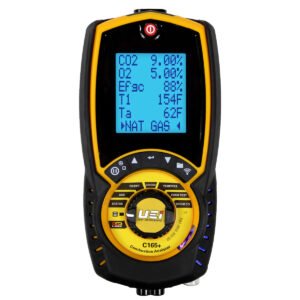 UEi C165+NOILKIT - Combustion Analyzer with Nitric Oxide Sensor for Oil-Fired Appliances and Printer