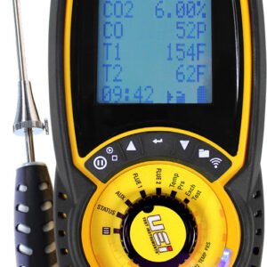 UEi C163 - Residential Combustion Analyzer with Differential Pressure