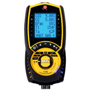 UEi C163KIT - Residential Combustion Analyzer Kit with Differential Pressure and Printer