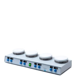 Velp Scientifica F20500425 - AM4 Digital PRO Multi-Position Hotplate Stirrer, 230V