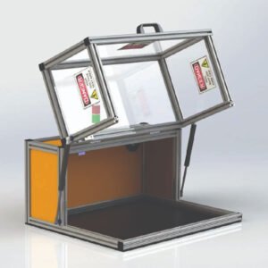 Vitrek SE-3624-9 - SE Series Safety Enclosure for 95X/98X - Dim: 36 inch x 20 inch x 16 inch