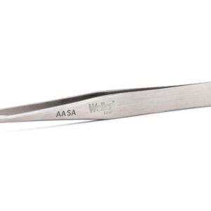 Weller AASA - Precision Tweezers, Straight, Fine Robust Tip, 5"