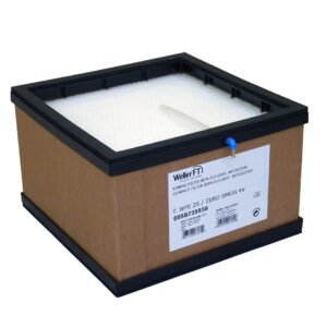 Weller T0058735936N - Compact filter: Particle filter H13 and wide band gas filter (50% active carbon, 50% Chemisorb) for Zero Smog 4V, WFE 2S