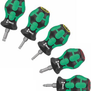 Wera Tools 05008870001 - Stubby Set 1 Screwdriver Set, 5pcs