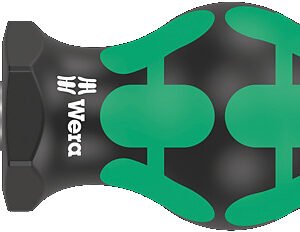 Wera Tools 05008880001 - 811/1 Stubby Bitholding Screwdriver, Magnetic, 1/4"