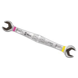 Wera 05020259001 - 6002 Joker Double Open-Ended Wrench, 8 x 10 x 141 mm