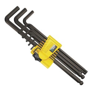 Wera Tools 05022171001 - 950/9 Hex-Plus Imperial 1 L-key Set, Imperial, BlackLaser, 9pcs