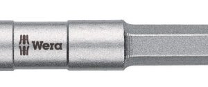 Wera Tools 05052625001 - 890/6/1 Universal Bit Holder, 1/4" x 65 mm