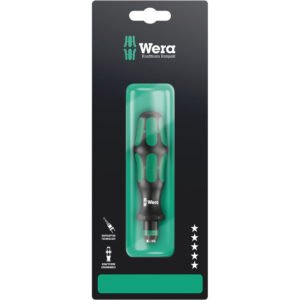 Wera Tools 05073540001 - 816 R SB Bitholding Screwdriver w/ Rapidaptor Quick-Release Chuck, 1/4" x 119 mm