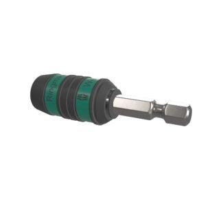 Wera Tools 05052490001 - 887/4 RR Rapidaptor Universal Bit Holder w/ Ring Magnet, 1/4" x 57 mm