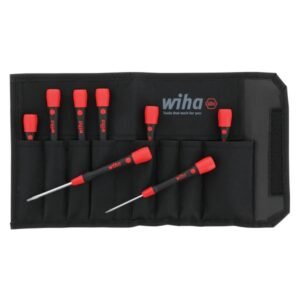 Wiha 26392 - 8 Piece PicoFinish Precision Hex Screwdriver Set - SAE