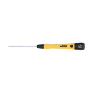 Wiha 27555 - ESD Safe PicoFinish Precision Hex Screwdriver, 2.5mm x 60mm