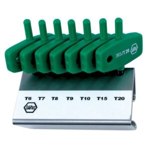 Wiha 36590 - 7 Piece Torx Wing Handle Set In Stand
