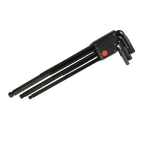 Wiha 36990 - 9 Piece Ball End Long Arm Hex L-Key Set, Metric