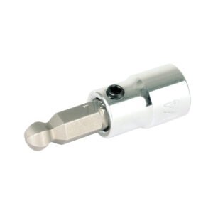 Wiha 71767 - Bit Socket, Hex, Ball End, SAE, 1/4" Square Drive, 7/32" Size, 38mm OAL