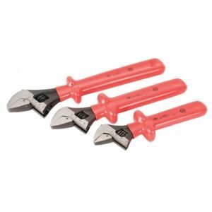 Wiha 76290 - 3 Piece Insulated Adjustable Wrench Set