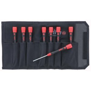 Wiha 26796 - 8 Piece PicoFinish Precision Torx Screwdriver Set, Trox T5 to T20