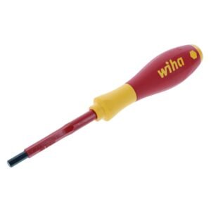 Wiha 32305 - Insulated SoftFinish Hex Screwdriver, 5.0mm