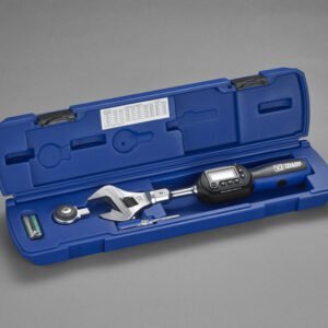 Yellow Jacket 60624 - Deluxe Digital Adjustable Torque Wrench (Includes 3/8” Ratchet Head and 5-30mm Wrench Head)