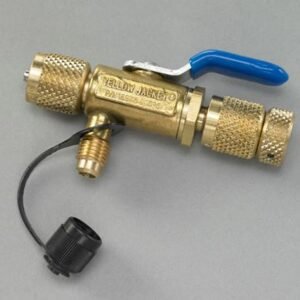 Yellow Jacket 18975 1/4" Vacuum/Charge Valve with Side Port