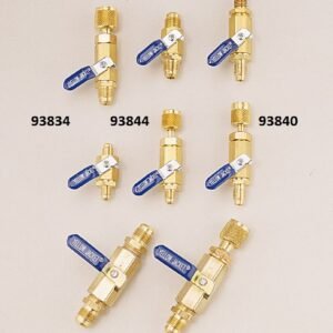 Yellow Jacket 93838 Ball Valve 1/2" SAE Male Flare x Male Flare