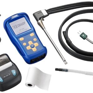 Yellow Jacket CA502P - Combustion Analyzer with Printer; Ambient CO Monitor, Manometer and Analyzer