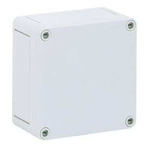 Altech 110-404 - Enclosure, PS, Gray, 4.33"x 4.33"x 2.6", TK Series