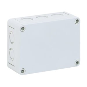Altech 127-409 - Enclosure, PC, Metric KO, Gray, 5.12"x 3.7"x 2.24", TK Series