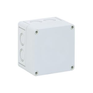 Altech 127-904 - Enclosure, PC, Metric KO, Gray, 4.33"x 4.33"x 3.54", TK Series