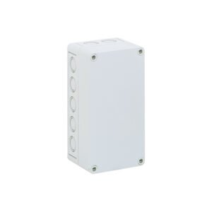 Altech 127-910 - Enclosure, PC, Metric KO, Gray, 7.09"x3.7"x3.19", TK Series